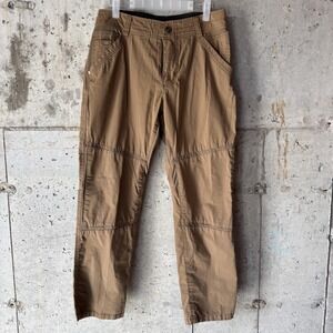 Kuhl Resistor Pants Mens 32x30 Brown Canvas Straight Hiking Outdoor Travel